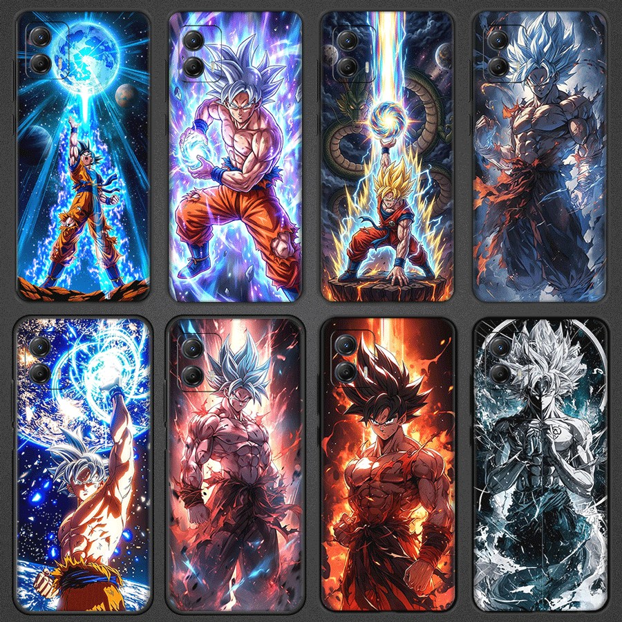 Dragon Ball Z Goku Anime (QW-9) Moto G50 G Plus G9 Play G30 G10 G20 G53 Compatibilidade TPU Capas De Telefone Capa Prote