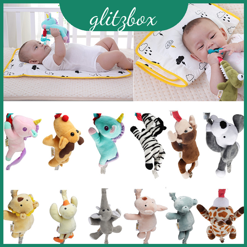 Brinquedo De Chupeta De Unicórnio Para Bebês Adorável Design De Pelúcia Com Clipe Removível