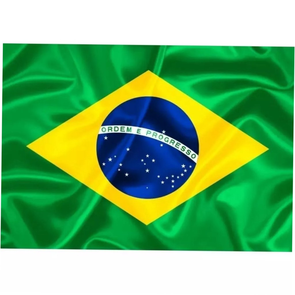 Bandeira do Brasil Copa do Mundo Grande 1,50m x 0,90m