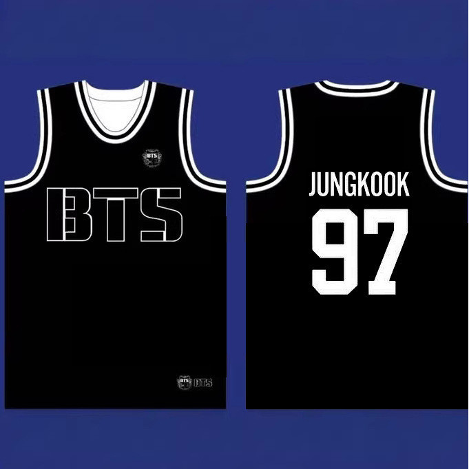 Kpop 2026 Regata Listrada Com Decote Redondo, Estilo Americano Unissex De Rua Alta, Roupas Esportivas Da Mod