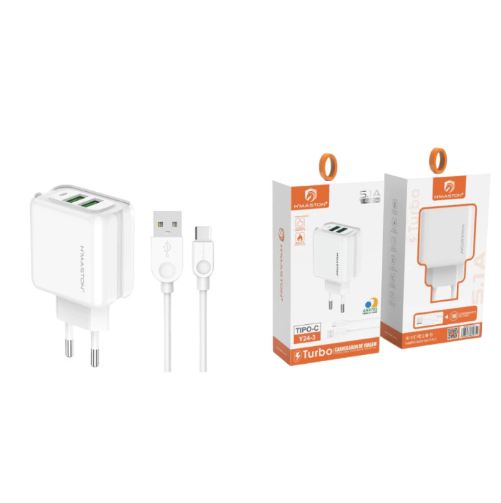 Carregador Turbo Usb-c Power Adapter 20w