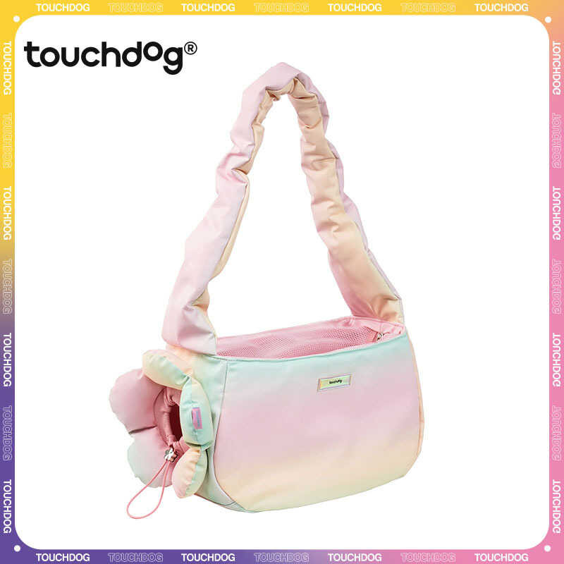 Touchdog It Symphony Cat Bag Dog Cat Pet Outing Bag Bolsa mensageiro portátil leve de alto valor