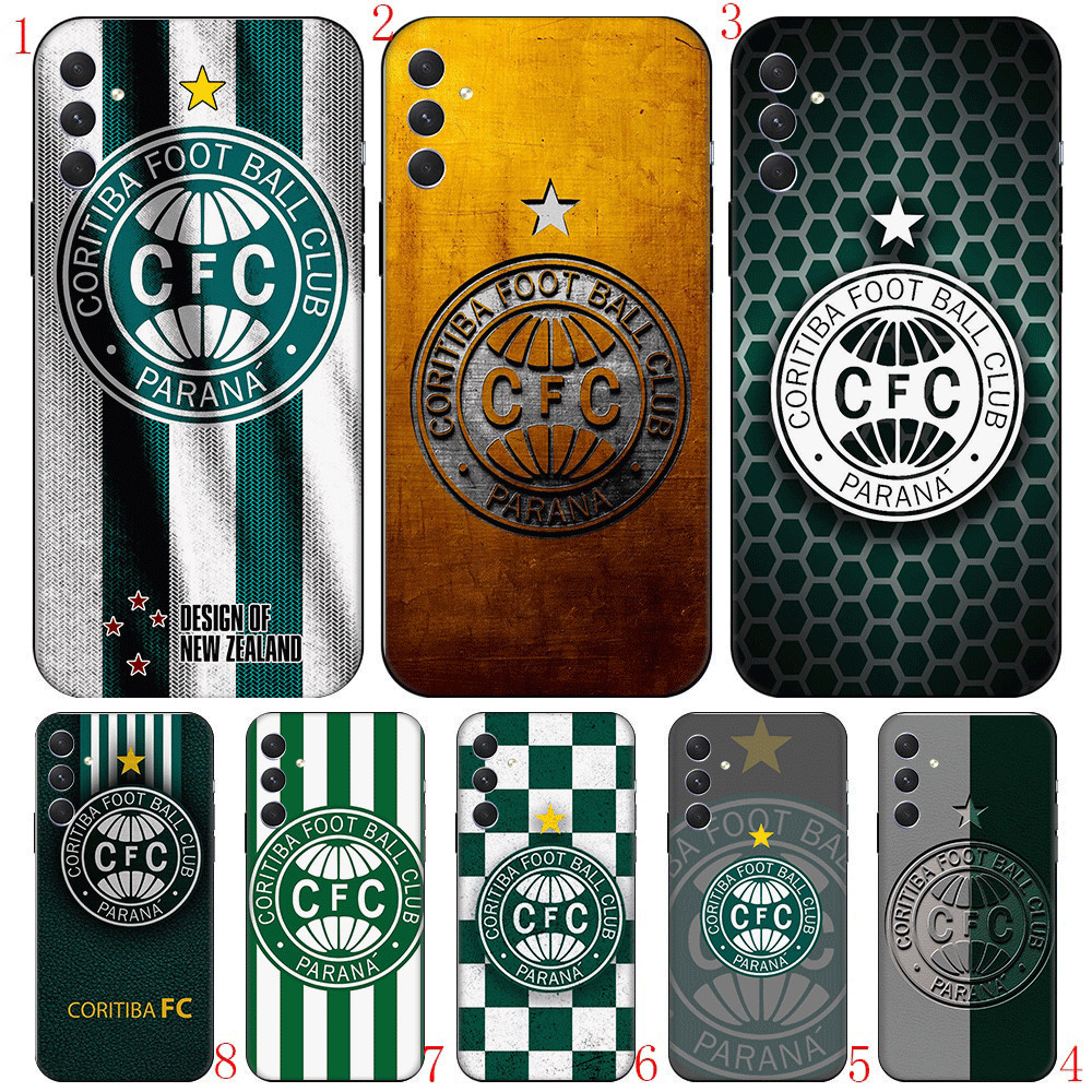 Coritiba FC A9 Para Samsung S6 J730 J2 J5 J7 Pro Prime Core TPU Capa De Telefone De silicone Macio Preto