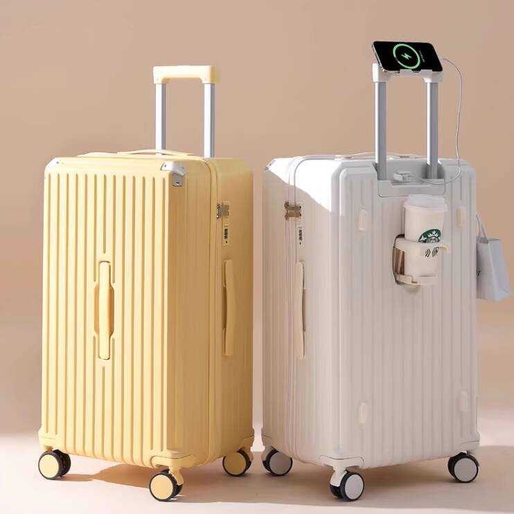 Mala japonesa carrinho mala senha mala de couro forte durável estudante 87cm roda Universal