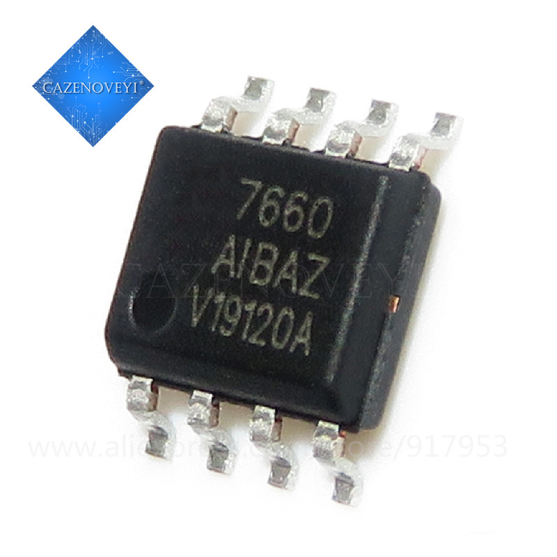 10 Peças ICL7660AIBAZ ICL7660 SOP-8 Em Estoque