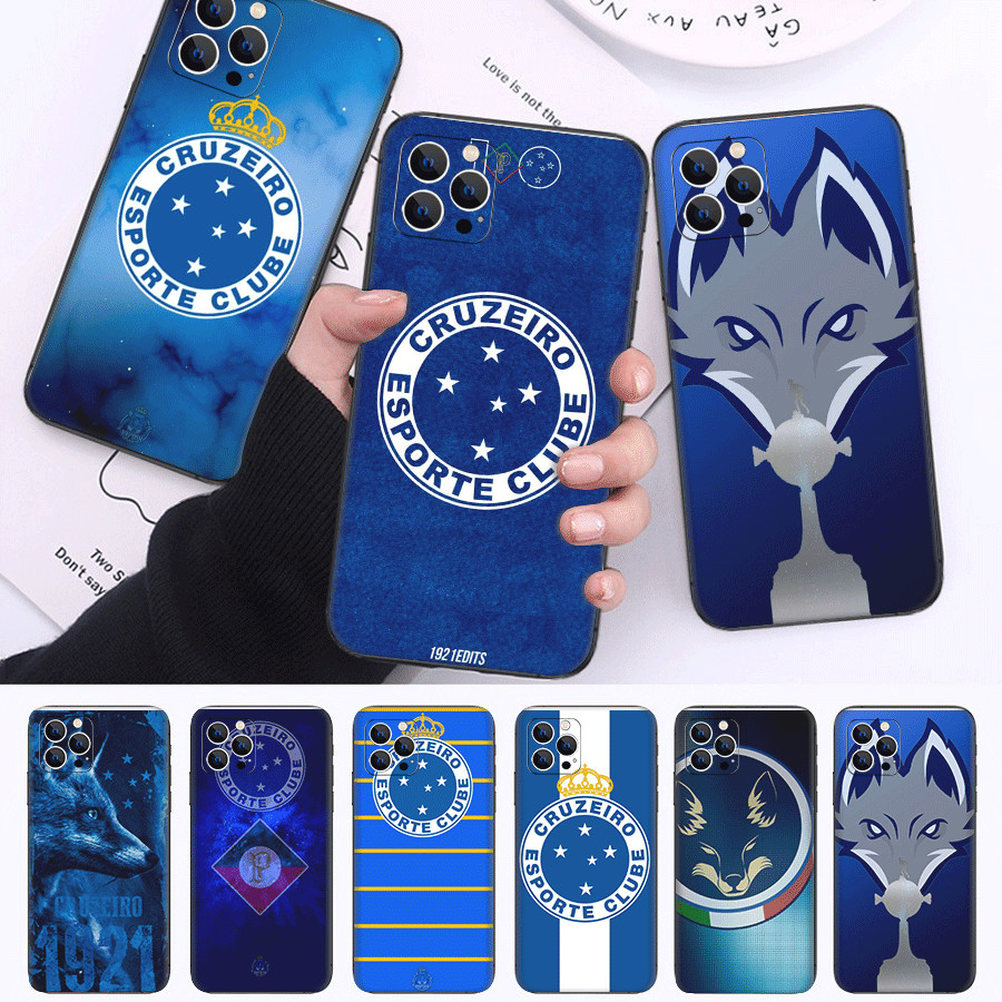 Cruzeiro Q9 Para Samsung S6 S7 S8 S9 Edge Plus Compatibilidade TPU Capas De Telefone Capa Protetora