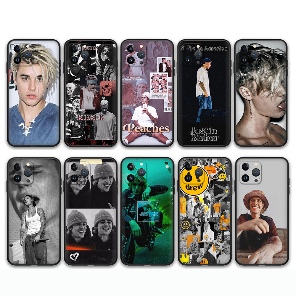 Estojo Pronto Para Samsung Galaxy S6 S6Edge S7 S7Edge S8 S8Plus S9 S9Plus 835L Justin Bieber Capa De Telefone