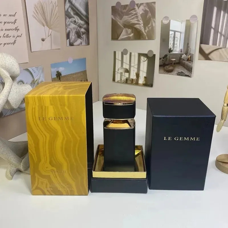 Le Gemme Perfume garanat Desiria Falkar tygar rubinia onekh Fragrância 100ml Eau De Parfum Homens Mulher Marca De Longa