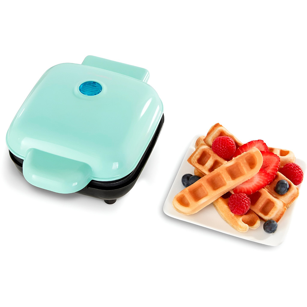 JS Mini Máquina de Waffle 110V Quadrada Elétrica Antiaderente