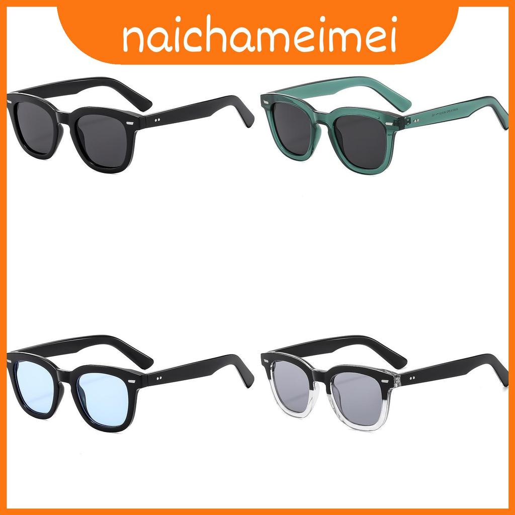 Óculos De Sol Retro Do Quadro Preto Estilo Urbano Com Lentes Polarizadas Para O Casual E Curso
