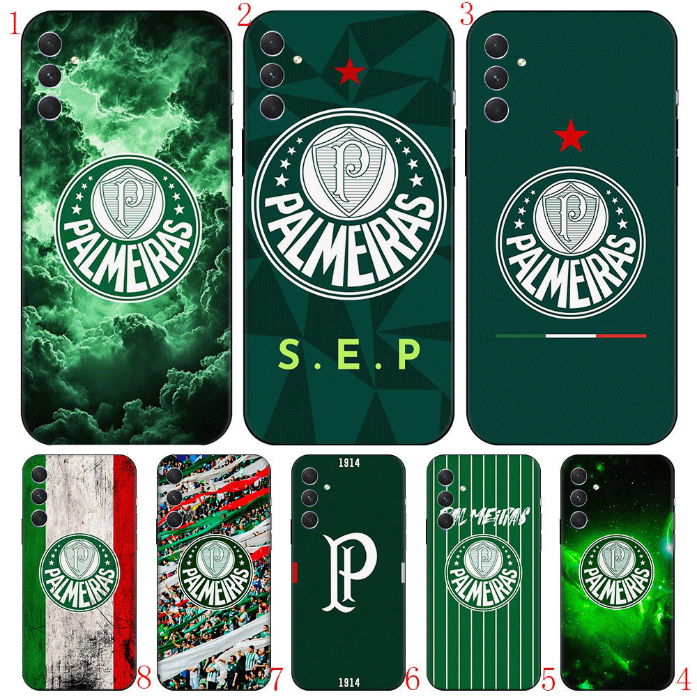 Palmeiras Clube B10 Para Samsung S6 J730 J2 J5 J7 Pro Prime Core TPU Capa De Telefone De silicone Macio Preto