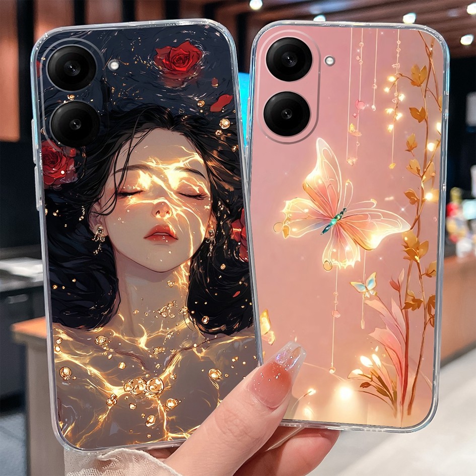 Capa Para Redmi A5/Xiaomi POCO C71 Proteção Transparente De Silicone Macio RedmiA5 A 5 POCOC71 em Oferta na Shopee