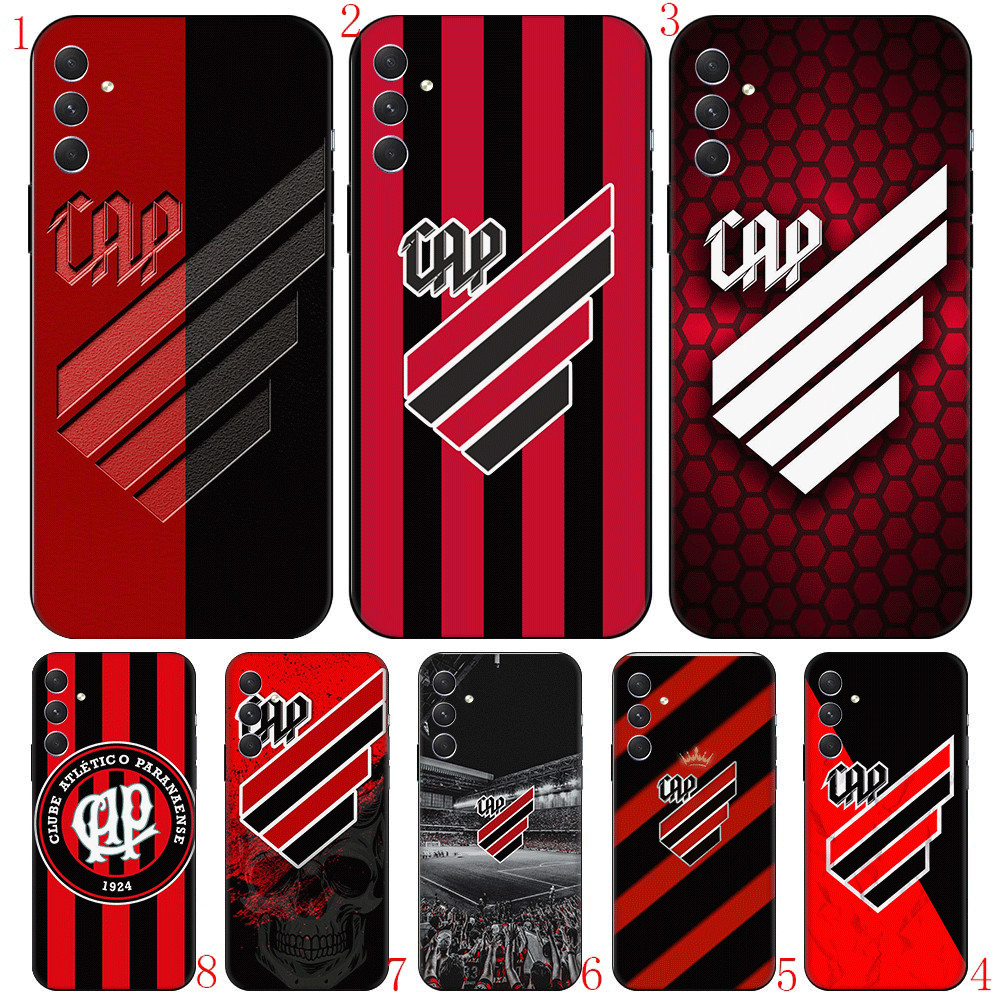 Athletico Paranaense A9 Para Samsung S6 J730 J2 J5 J7 Pro Prime Core TPU Capa De Telefone De silicone Macio Preto