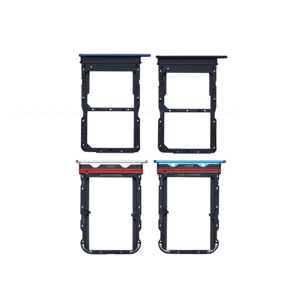 Adaptador De Leitor De Slot De Bandeja De Cartão Sim Para XiaoMi Mi Note 10 Pro Lite Micro SD Conector Recipiente Peças