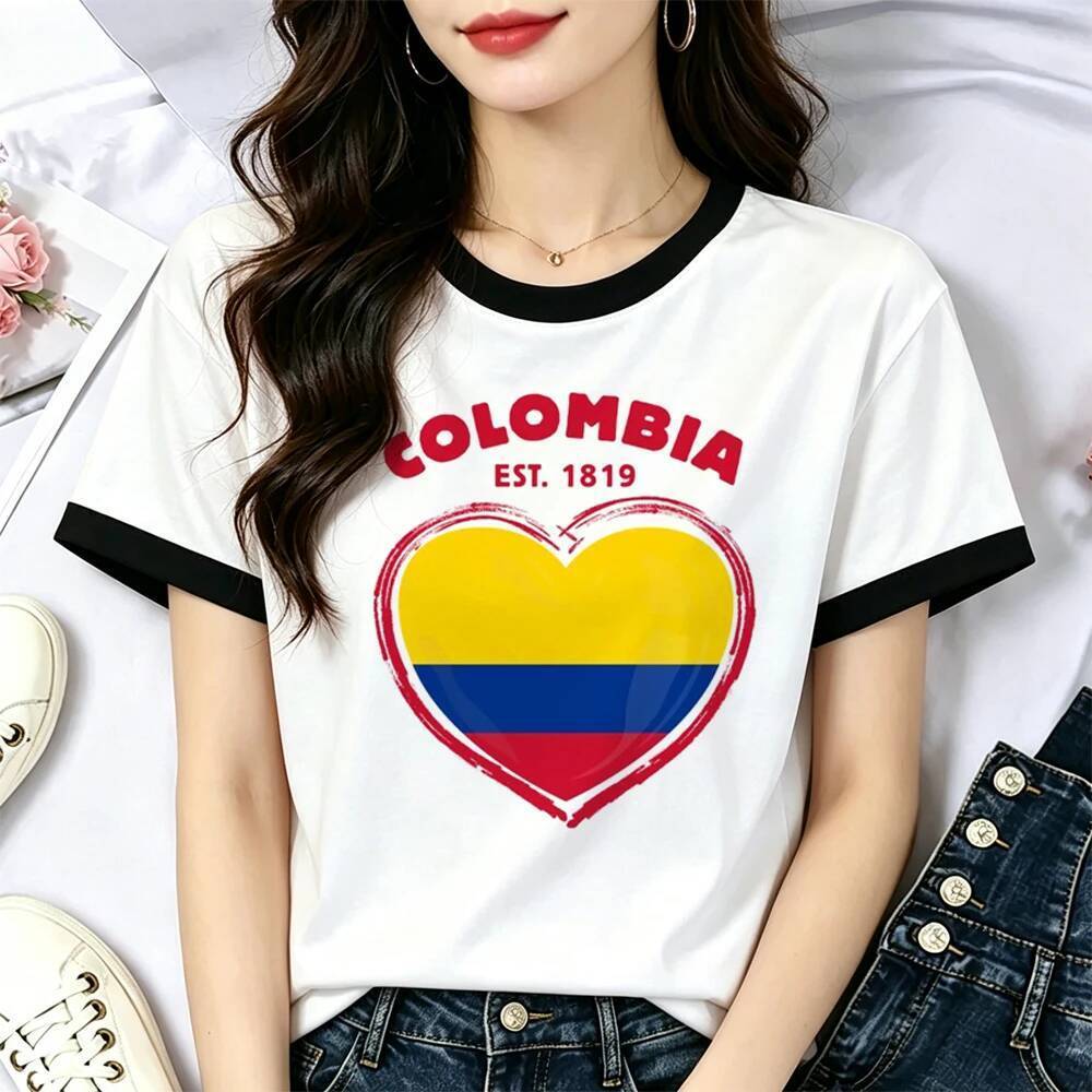Colômbia Camisa Feminina emo baddie Barato dollette Cena Camiseta Gótico Coreano Moda 80s anime 2000s