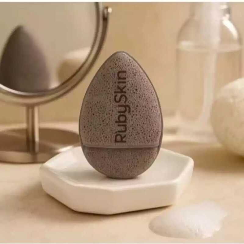 Esponja Esfoliante Ruby Rose para Rosto e Corpo - Limpeza Suave e Renovação da Pele HB-A7000 em Oferta na Shopee