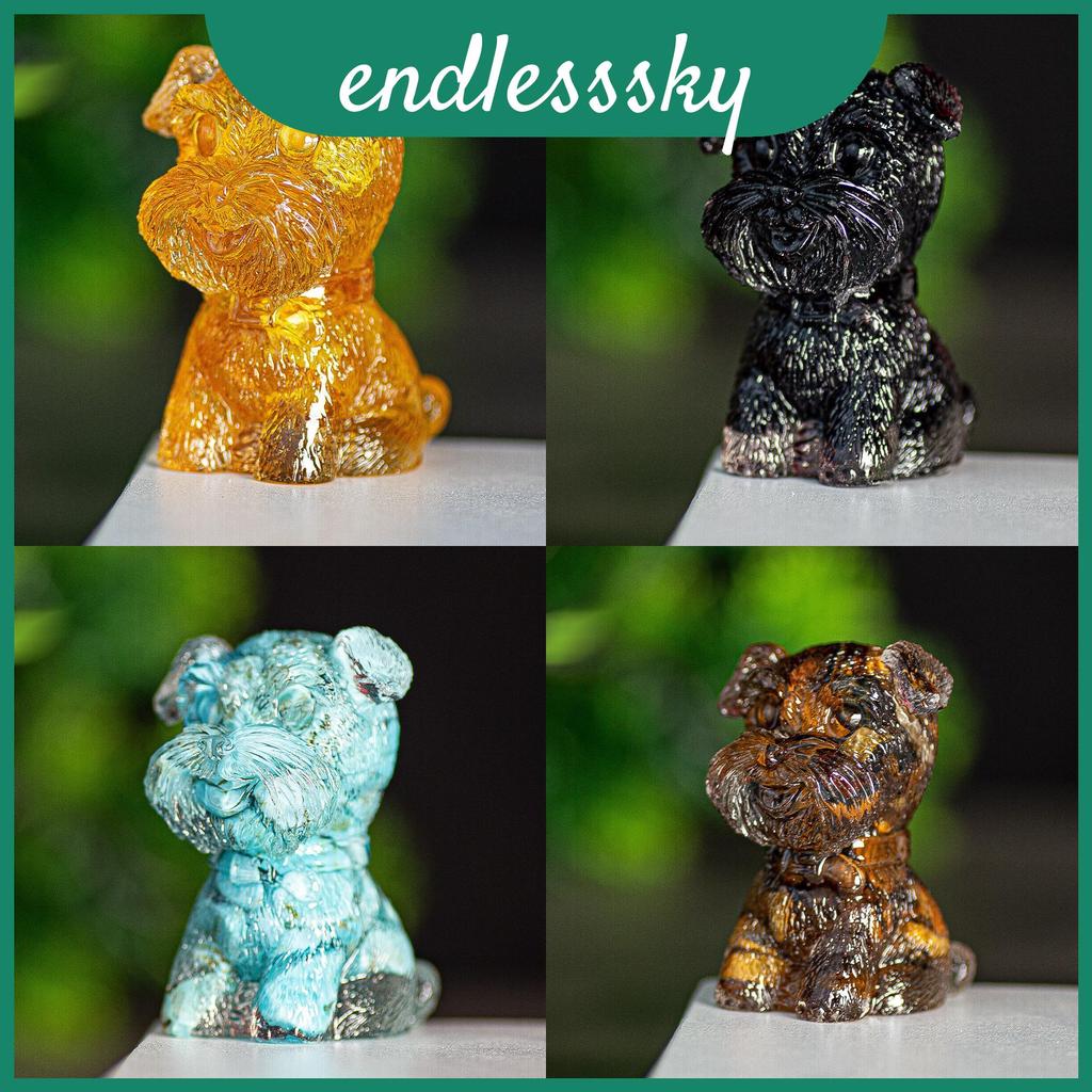Animal De Decoração De Resina Com Preenchimento De Cristal Genuíno Para Presente Exclusivo E Destaque De Escritório