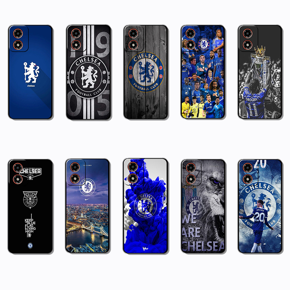 Capa De Telefone Preta Macia E Elegante Para Motorola Moto G04 G04S G05 G15 G35 