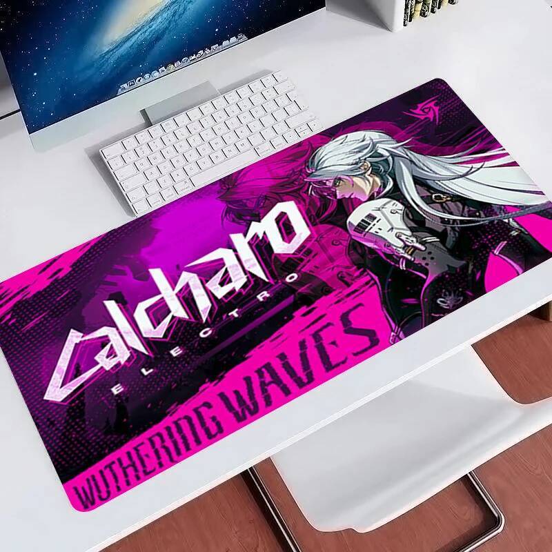 Mouse Pad Para Jogos , Ondas W-wuthering , Acessórios Jogadores , Teclado Varmilo , Anime , PC , Computador , Tapete De