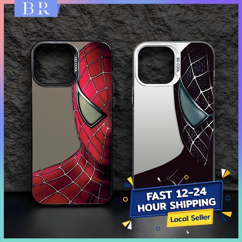 Capa De Telefone Do Homem-Aranha Meia Wishcase Para iPhone 17 Pro Max 16 15 13 1