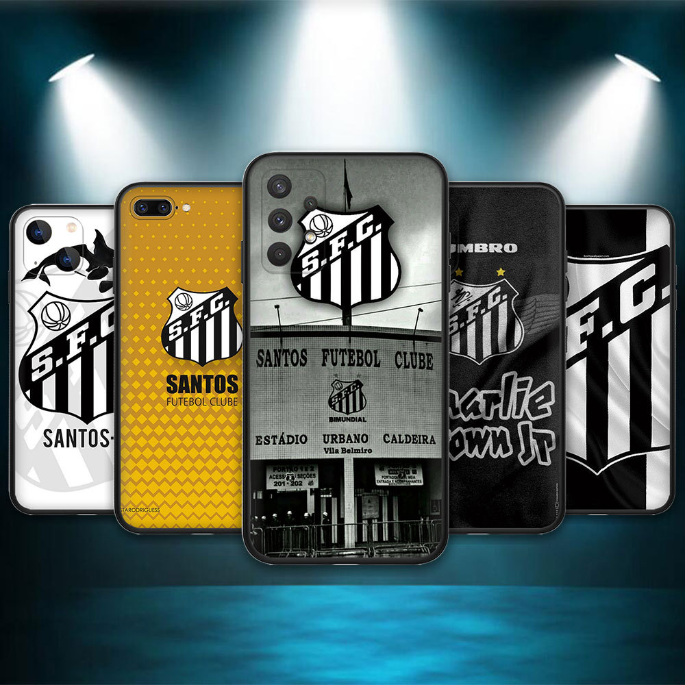 Capa De Silicone TPU 3P75 Santos Samsung Galaxy A10 A10S A20 A20S A21 A30 A30S A50 A50S A70 Telefone