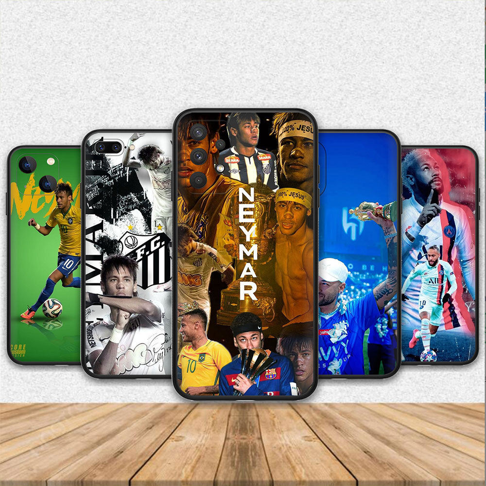 Capa De Silicone TPU Q073 Neymar Samsung Galaxy A10 A10S A20 A20S A21 A30 A30S A50 A50S A70 Telefone