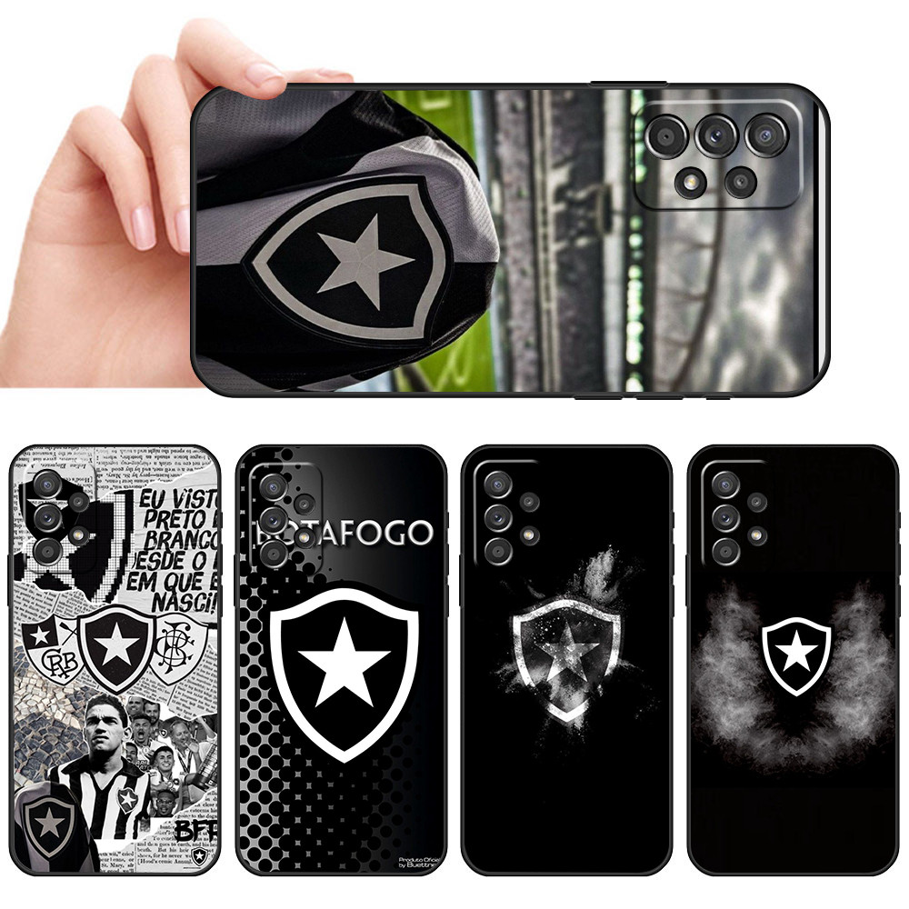 Telefone De silicone Macio À Prova D'água Samsung A50 A50S A52 A52S A53 A54 A55 A70 A71 A72 Grafico Preto Branco Carioca