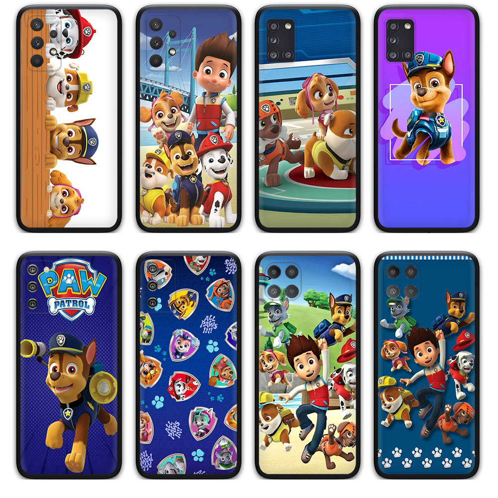Samsung Galaxy A03 A03Core A01 A02 M02 A02S A03S TPU Capa Macia F3N4 Pata Patrulha Telefone Embalagem