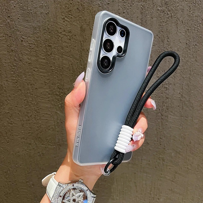 2 Em 1 Com Cordão Geléia Caso De Telefone Para Samsung Galaxy A04S A05S A05 A54 A34 A24 A14 A04E A04 A03 Núcleo Capa Sól