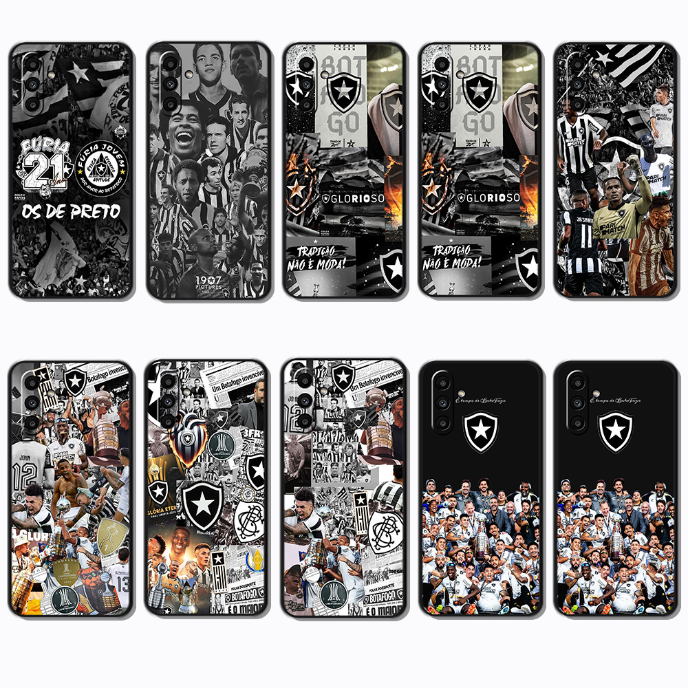 Moda Macio Preto Caso De Telefone Para Samsung Galaxy M15 M54 M62 M23 M14 M34 M3