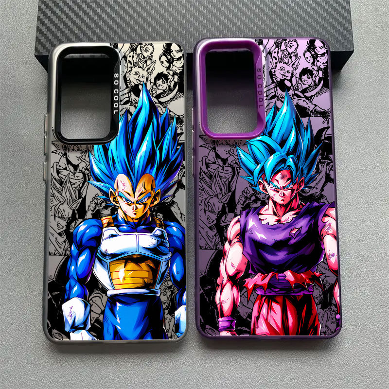 Super Saiyan Azul Vegeta Kaioken Goku Capa De Telefone Para Samsung A57 A56 5G A37 A36 A27 A17 A07 A54 A55 A35 A34 A32 A