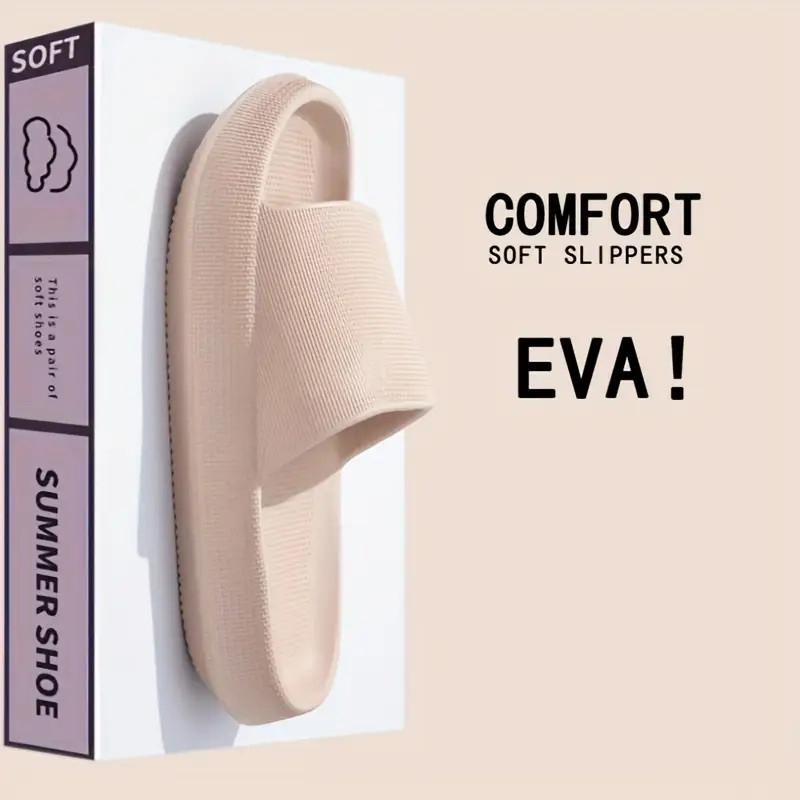 Cloud Slides para mulheres e homens, chinelos antiderrapante - Confortável demais