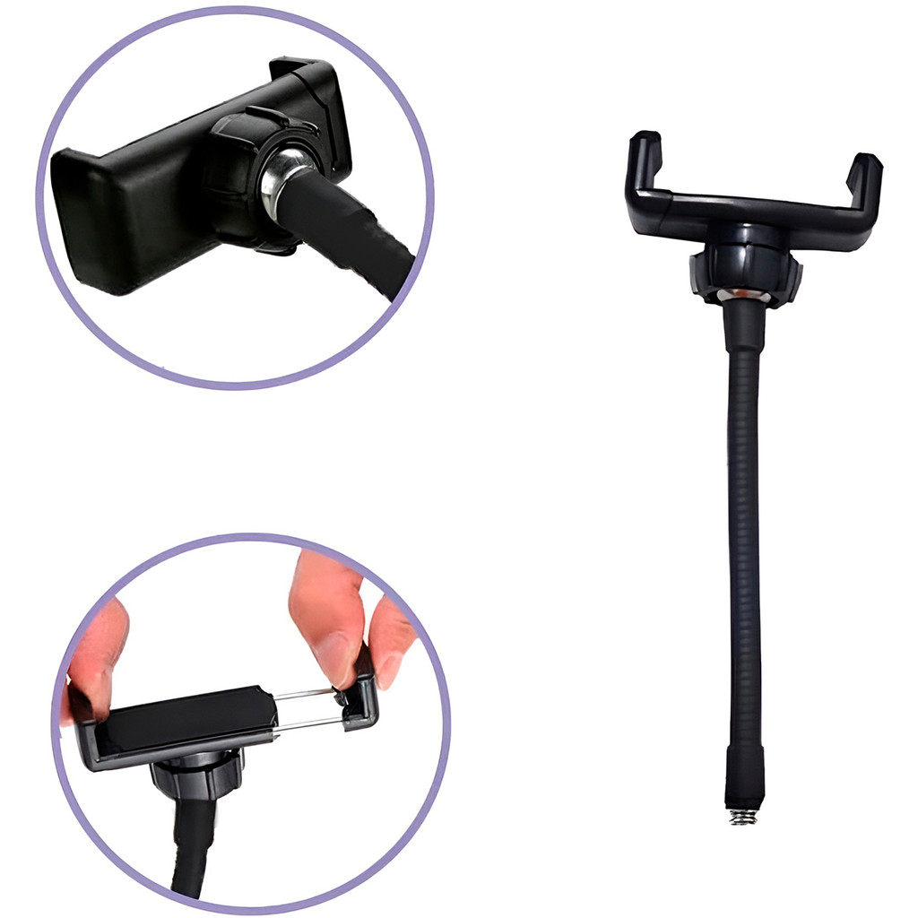 JS Ring Light  Aro 10 Polegadas com Suporte LED Luz Foto Vídeo