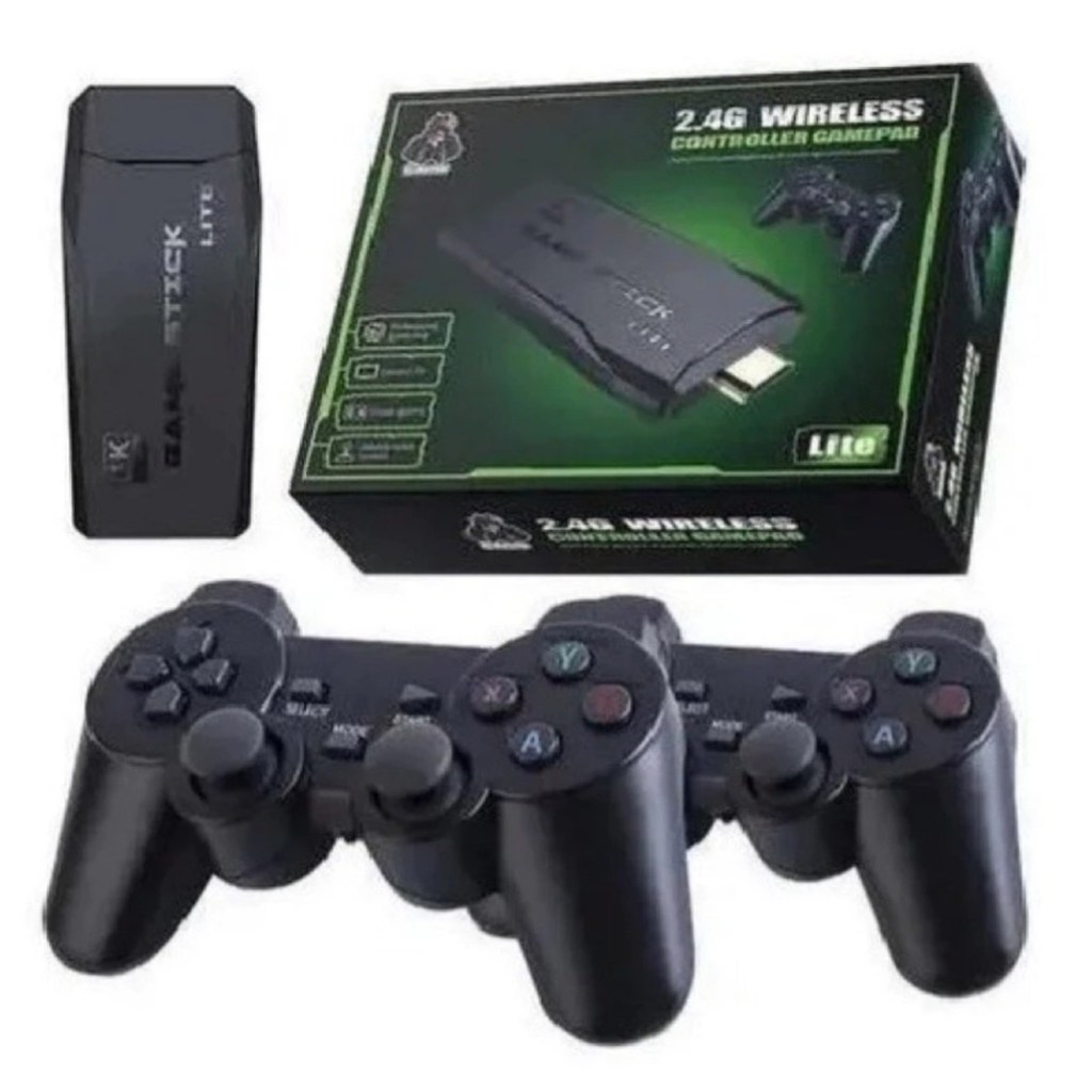 Game Stick 4K Retrô 10.000 Jogos