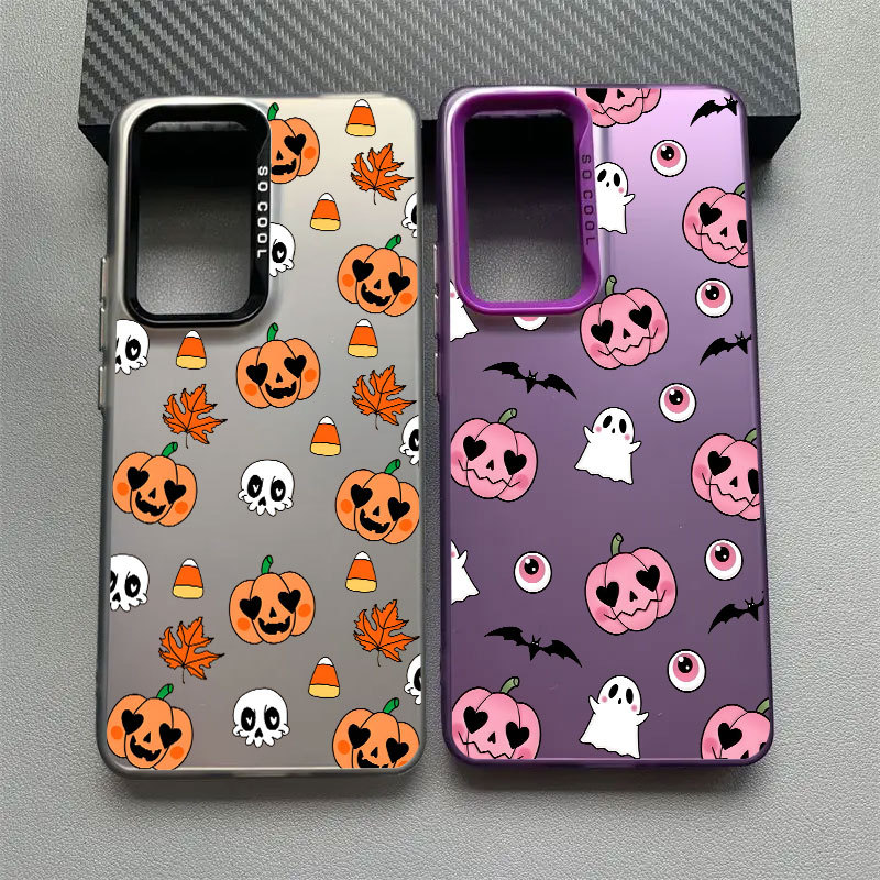Abóbora Halloween Happy Phone Case Para Samsung A57 A56 5G A37 A36 A27 A17 A07 A54 A55 A35 A34 A32 A52 A53 A16 A26 A25 A