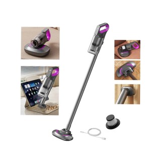 Aspirador De Pó Vertical e de Mão Sem Fio Bivolt 2 Em 1 Recarregável TZ-141