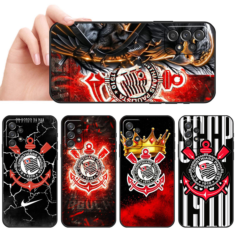 Telefone De silicone Macio À Prova D'água Samsung A50 A50S A52 A52S A53 A54 A55 A70 A71 A72 Raizes Pretas Brancas SP Cap