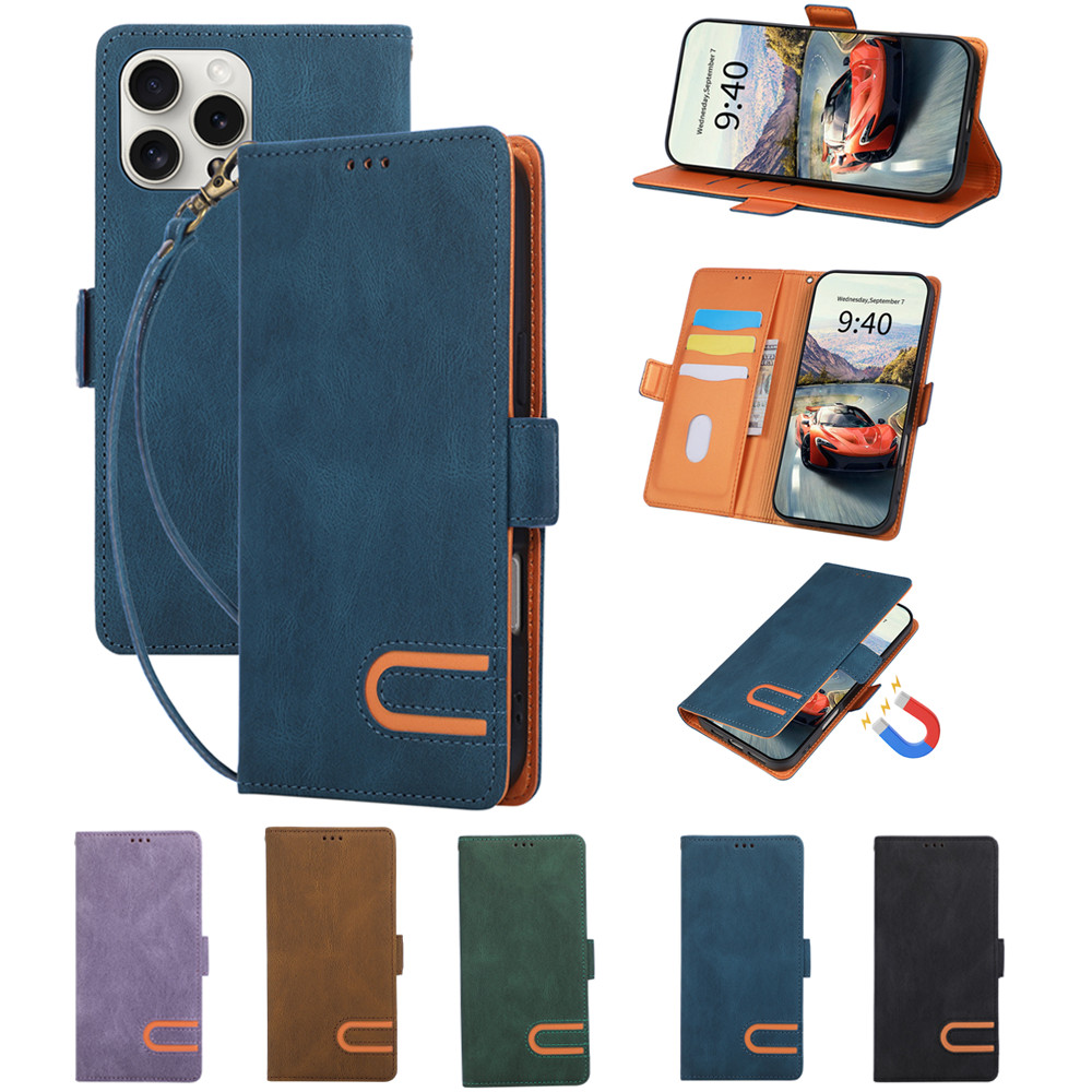 Capa De Telefone Para Samsung Galaxy A08 A18 A27 A57 A27 A07 A17 A06 A16 A37 A56 A36 A26 4G 5G Flip Wallet Phone Cover S