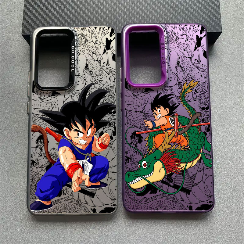 Capa De Telefone Fofa Sun Goku Dragon Ball Para Samsung A57 A56 5G A37 A36 A27 A17 A07 A54 A55 A35 A34 A32 A52 A53 A16 A