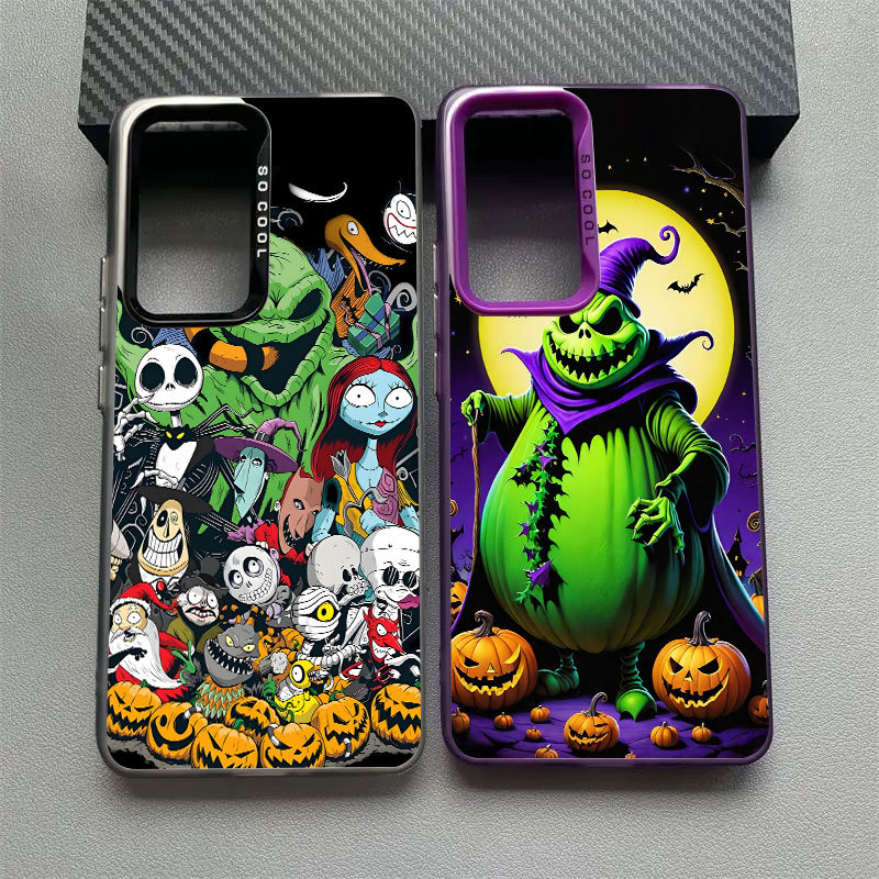 O Pesadelo Antes Do Natal Capa De Telefone De Halloween Para Samsung A57 A56 5G A37 A36 A27 A17 A07 A54 A55 A35 A34 A32 