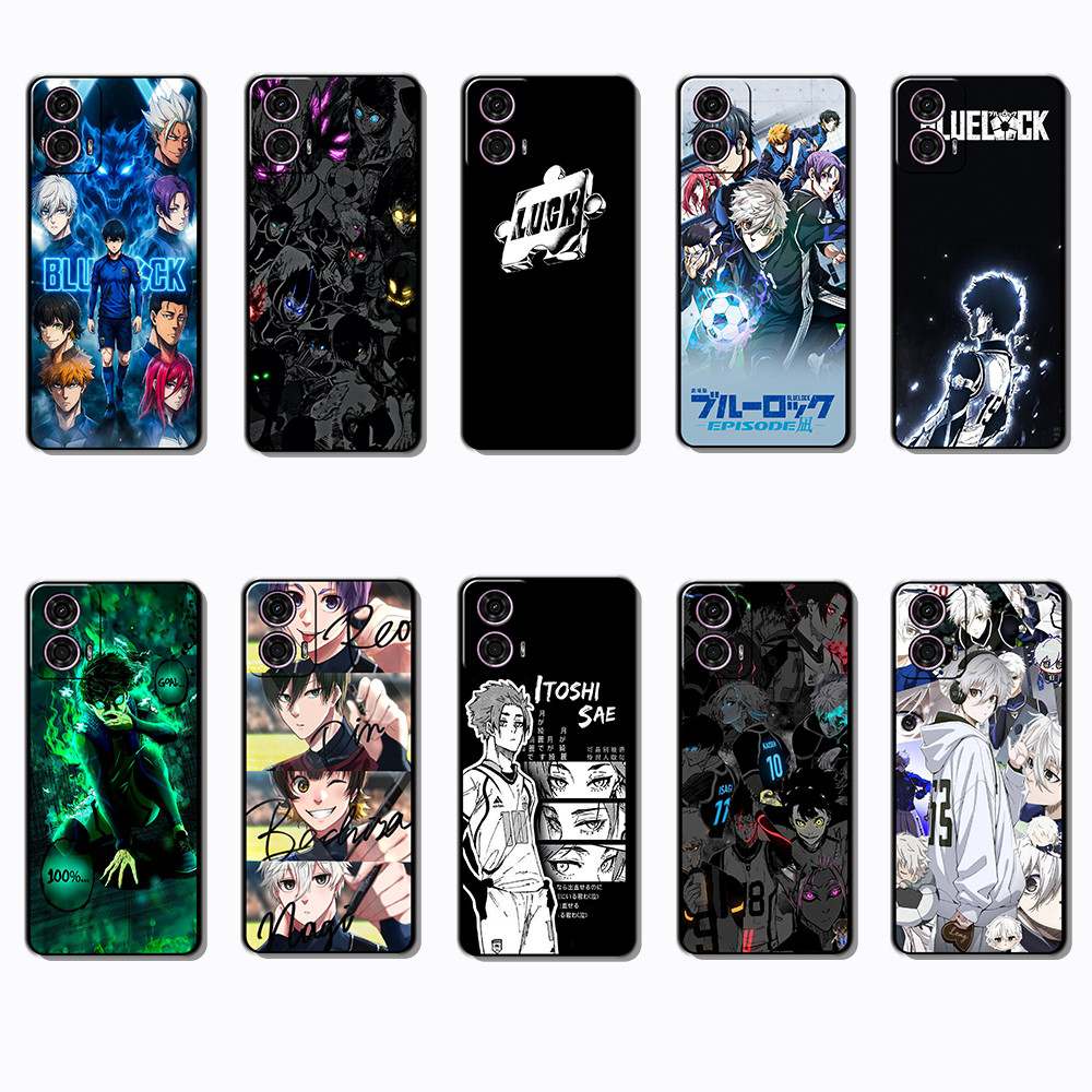 Capa De Telefone Preta Macia E Elegante Para Motorola Moto G24 G34 G85 G45 S50NE