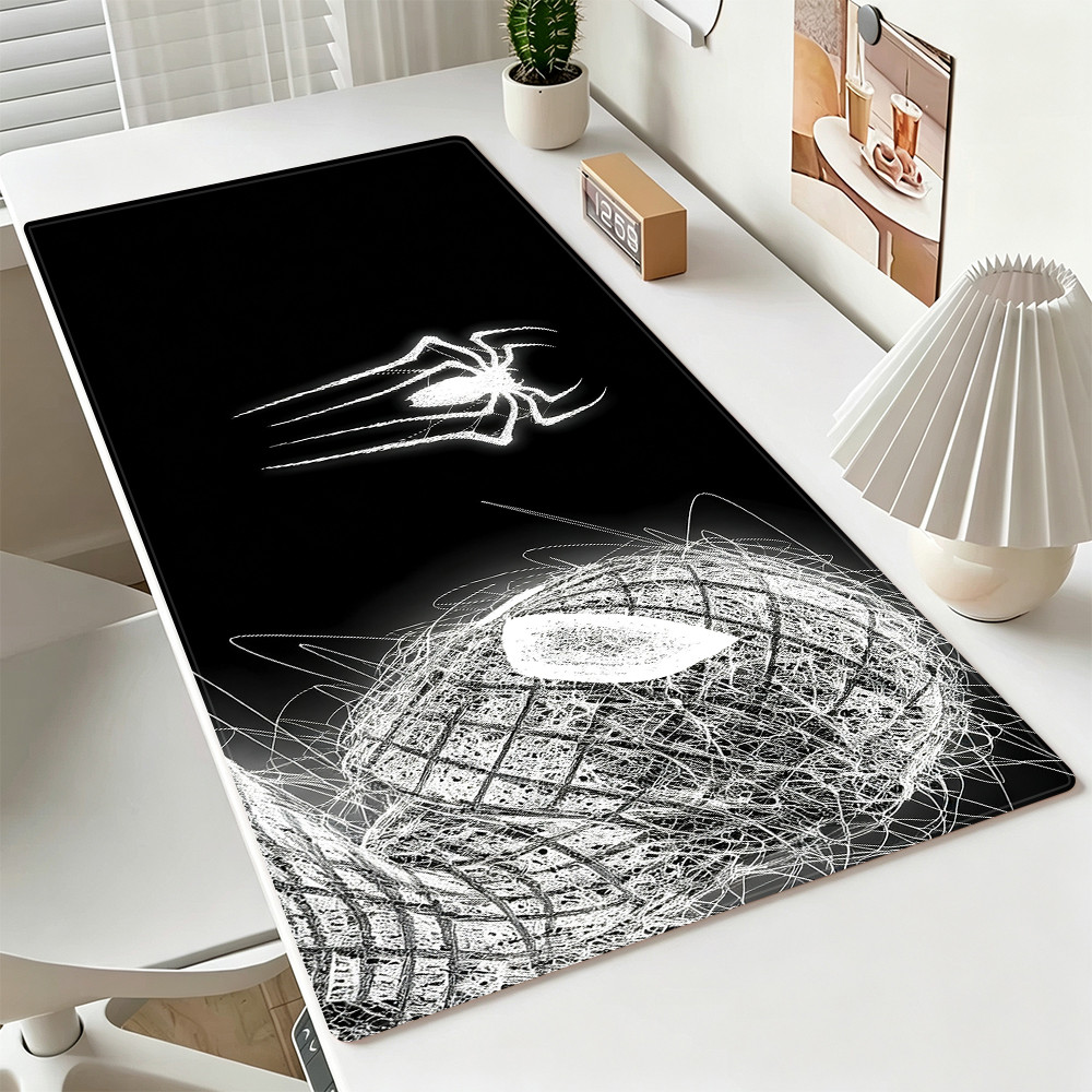 Gamer XXL Mouse Pad Grande Tapete De Mesa Esboço Homem Aranha Impressão Antiderrapante Teclado Para Jogos DY002