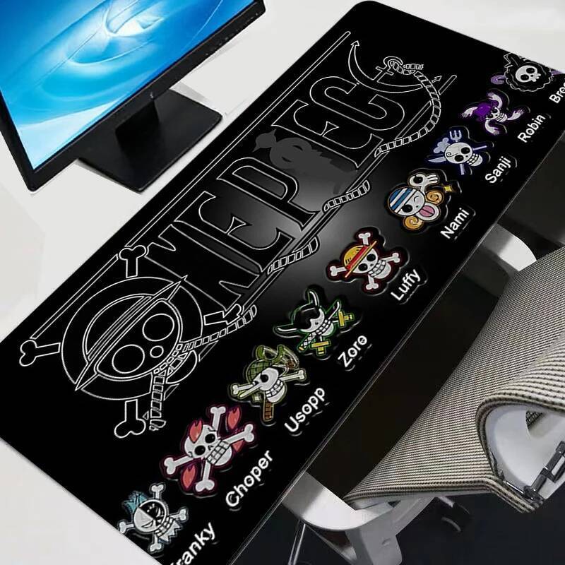 Mouse Pad Acessórios De Jogos PC Gamer alfombrilla xxl Computador Tapete De Mesa Portátil Varmilo Teclado Anime Uma Peça