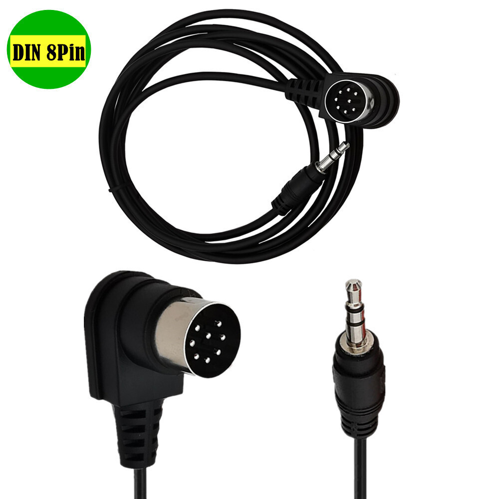 3.5mm áudio para 90 graus cotovelo din8 núcleo instrumento Musical adaptador cabo saída de áudio do computador din8 núcl
