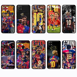 Capa De Telefone Preta Macia E Elegante Para Xiaomi Poco C40 Lamina Yamal caseg