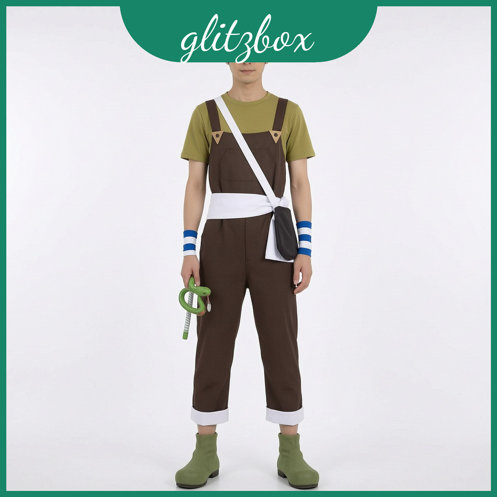 Peça Usopp One Cosplay Outfit Com Conforto Adequado Para Fãs De Anime E