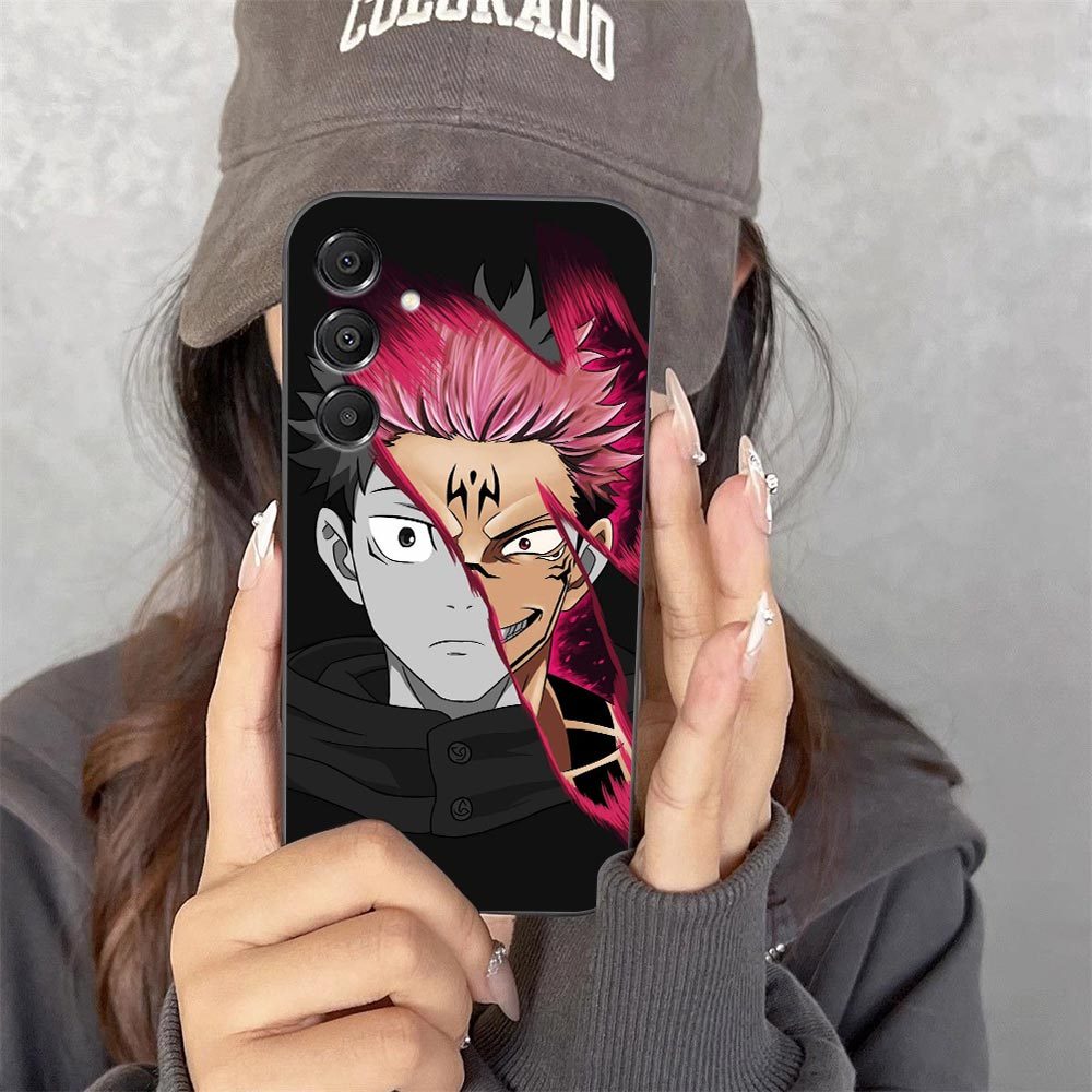 Jujutsu Kaisen Gojo Satoru Sukuna Capa De Telefone Para Samsung Galaxy A14 A15 A16 A17 A22 A23 A26 A27 A32 A35 A36 A37 A