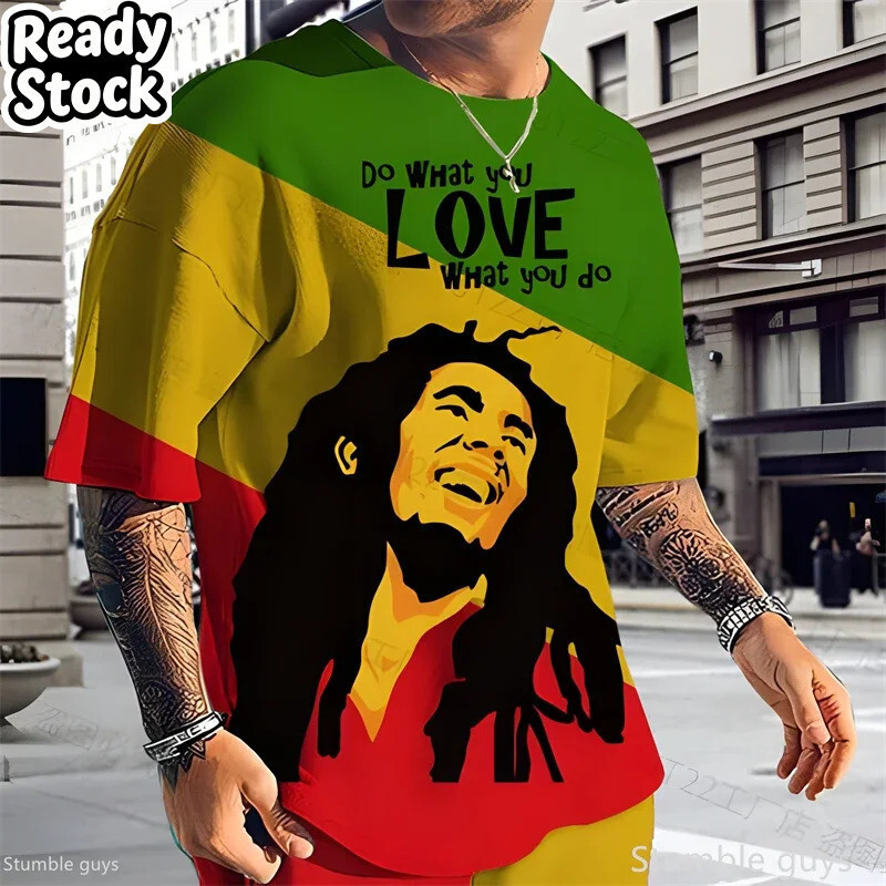 Camiseta Masculina Oversized Streetwear Verão Retro Inspirado Solto Manga Curta Confortável Leve Moda 3D Masculino De