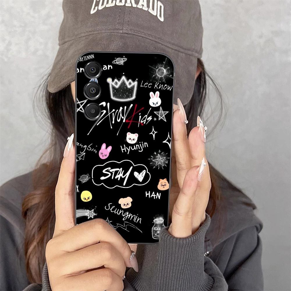 Kpop Stray Kids Skzoo Caso De Telefone Para Samsung Galaxy A14 A15 A16 A17 A22 A23 A26 A27 A32 A35 A36 A37 A51 A52 A53 A