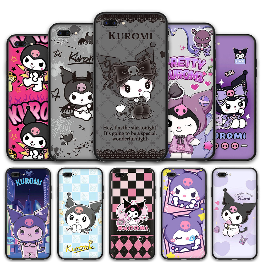 Capa De Telefone Para Samsung Galaxy A03 A03Core A01 A02 M02 A02S A03S 3T9F Kuromi Silicone Macio